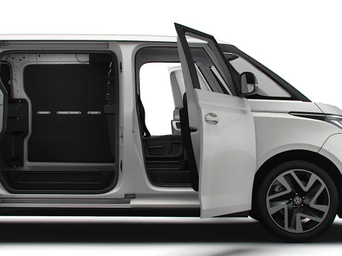VW ID Buzz Cargo LWB Valf HQInterior 2024 3D Model