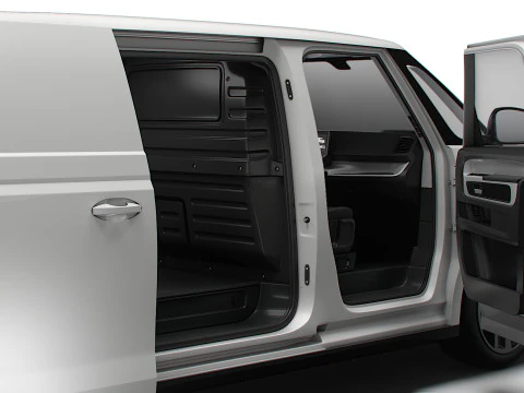 VW ID Buzz Cargo LWB Valf HQInterior 2024 3D Model