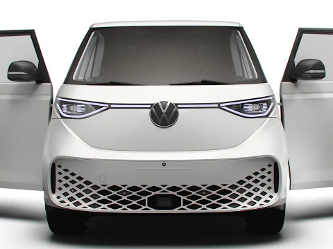 VW ID Buzz Cargo LWB Valf HQInterior 2024 3D Model