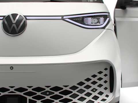 VW ID Buzz Cargo LWB Valf HQInterior 2024 3D Model