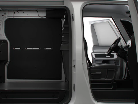 VW ID Buzz Cargo LWB Valf HQInterior 2024 3D Model