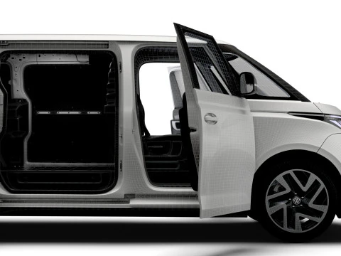 VW ID Buzz Cargo LWB Valf HQInterior 2024 3D Model