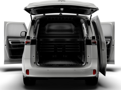 VW ID Buzz Cargo LWB Valve HQInterior 2024 3D-Modell