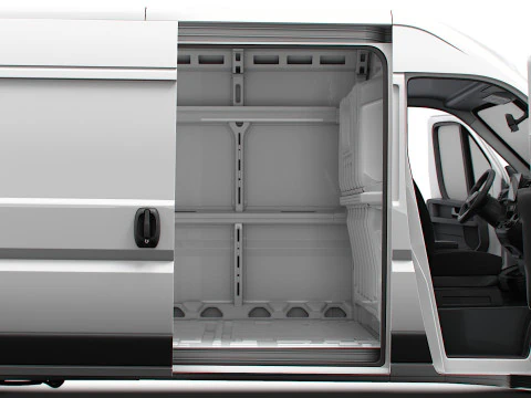 Fiat y Ducato Furg&oacute;n L3H2 HQ Interior 2025 Modelo 3D