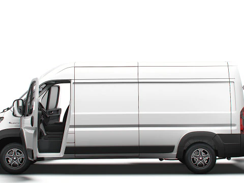 Fiat y Ducato Furg&oacute;n L3H2 HQ Interior 2025 Modelo 3D