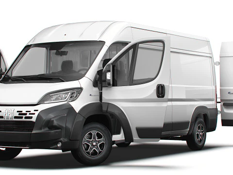 Fiat y Ducato Furg&oacute;n L3H2 HQ Interior 2025 Modelo 3D