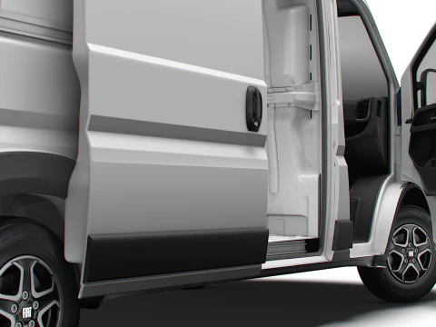 Fiat y Ducato Furg&oacute;n L3H2 HQ Interior 2025 Modelo 3D