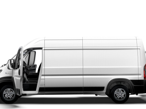 Fiat e Ducato Van L3H2 HQ Interior 2025 Model 3D