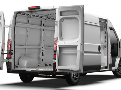 Citroen e Jumper Van L3H2 HQ Interior 2025 3D Model