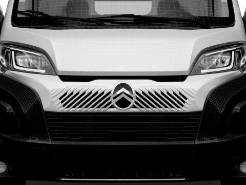 Citroen e Jumper Van L3H2 HQ Interior 2025 3D Model