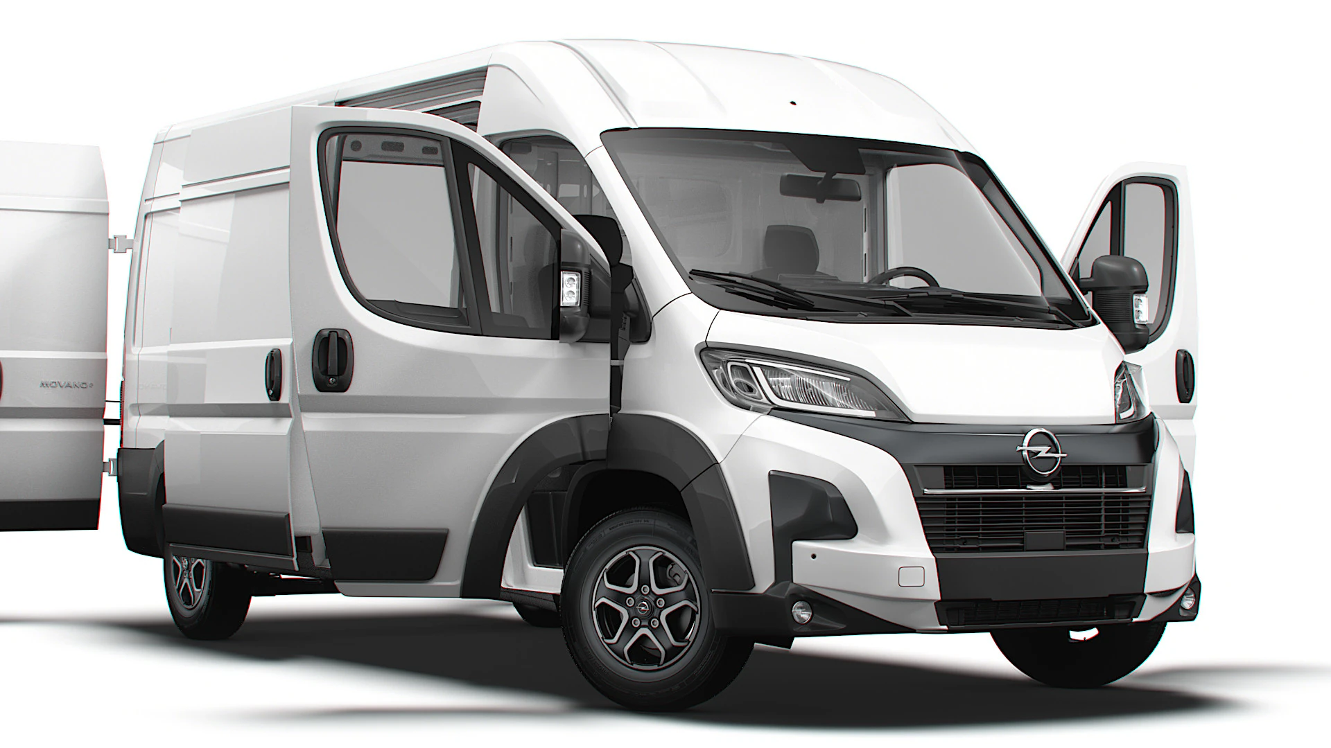 Opel Movano e Van L3H2 HQ Interior 2025 Modelo 3D .c4d .max .obj .3ds .fbx .stl .blend 