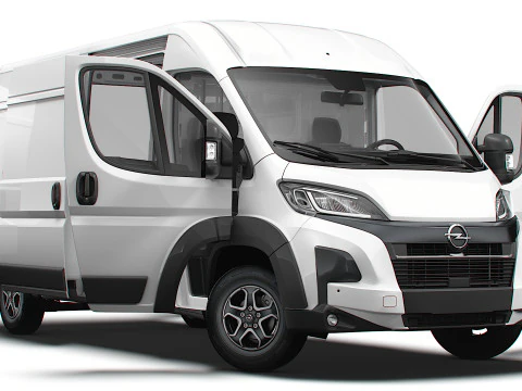 Interni Opel Movano e Van L3H2 HQ 2025 Modello 3D