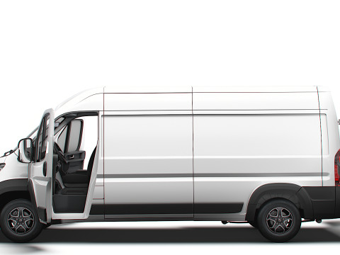 Opel Movano e Van L3H2 HQ Interior 2025 Modelo 3D