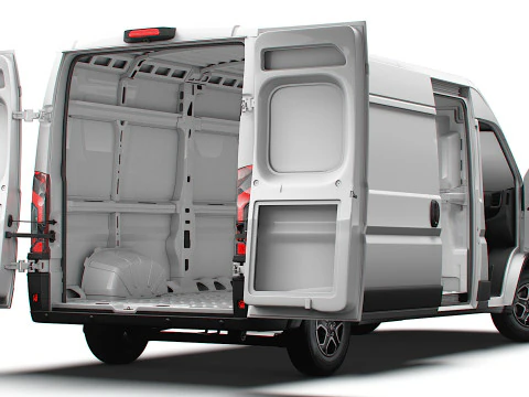 Opel Movano e Van L3H2 HQ Interior 2025 Modelo 3D