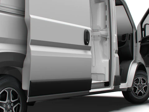 Opel Movano e Van L3H2 HQ Interior 2025 Modelo 3D