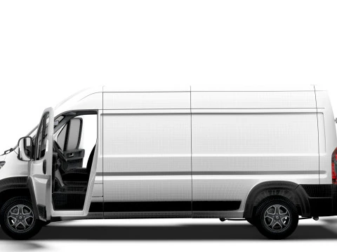 Opel Movano e Van L3H2 HQ Interior 2025 Modelo 3D