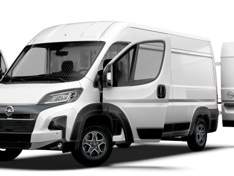 Opel Movano e Van L3H2 HQ Interior 2025 Modelo 3D