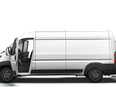 Peugeot e Boxer Van L3H2 HQ Interior 2025 3D Model