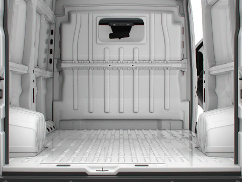 Peugeot e Boxer Van L3H2 HQ Interior 2025 3D Model
