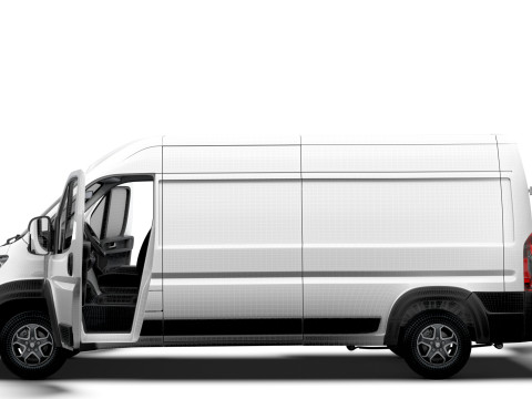 Peugeot e Boxer Van L3H2 HQ Interior 2025 3D Model