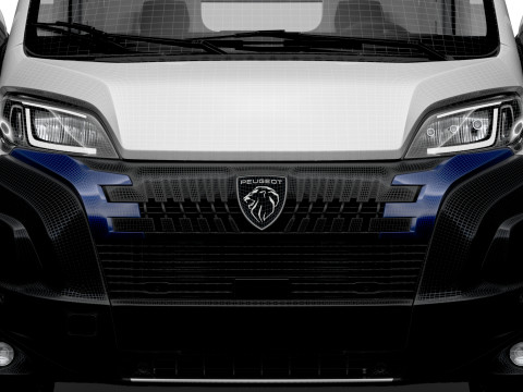 Peugeot e Boxer Van L3H2 HQ Interior 2025 3D Model
