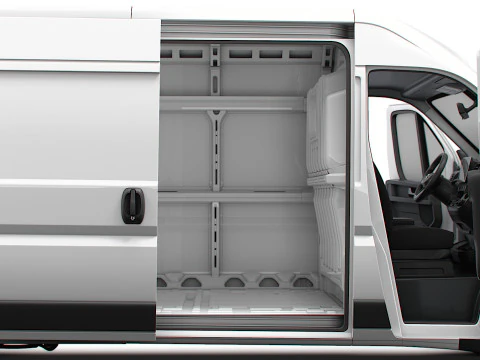 RAM Promaster e Van L3H2 HQ Interior 2025 3D Model