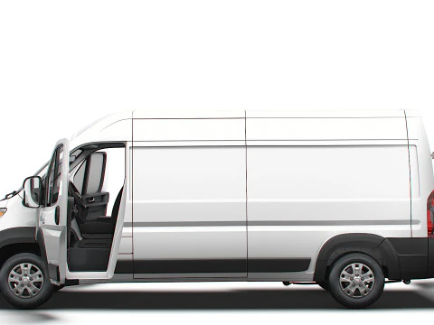 RAM Promaster e Van L3H2 HQ Interior 2025 3D Model