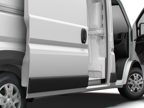 RAM Promaster e Van L3H2 HQ Interior 2025 3Dモデル