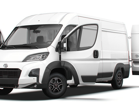 Toyota ProAce Electric Max Van L3H2 HQ Interior 2025 3Dモデル