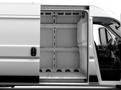 Toyota ProAce Electric Max Van L3H2 HQ Interior 2025 3Dモデル