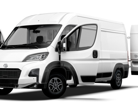 Toyota ProAce Electric Max Van L3H2 HQ Interior 2025 3Dモデル