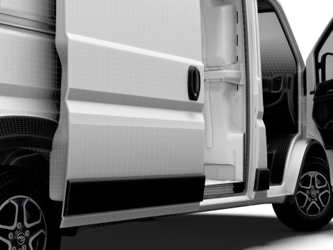 Toyota ProAce Electric Max Van L3H2 HQ Interior 2025 3Dモデル