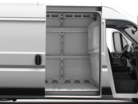Vauxhall Movano e Van L3H2 HQ Interior 2025 3D 모델