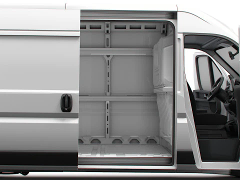Vauxhall Movano e Van L3H2 HQ Interior 2025 3D Model