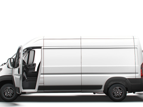 Vauxhall Movano e Van L3H2 HQ Interior 2025 3D 모델