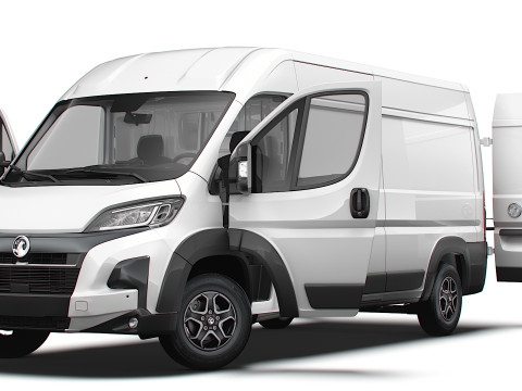 Vauxhall Movano e Van L3H2 HQ Interior 2025 3D 모델