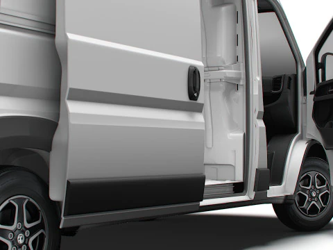Vauxhall Movano e Van L3H2 HQ Interior 2025 3D Model
