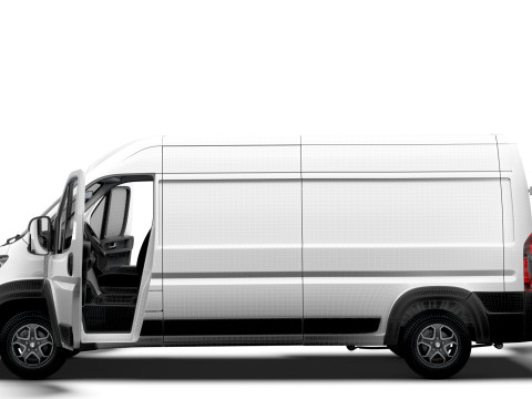 Vauxhall Movano e Van L3H2 HQ Interior 2025 3D 모델