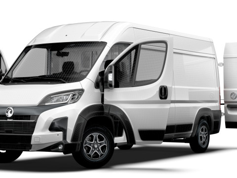 Vauxhall Movano e Van L3H2 HQ Interior 2025 3D 모델