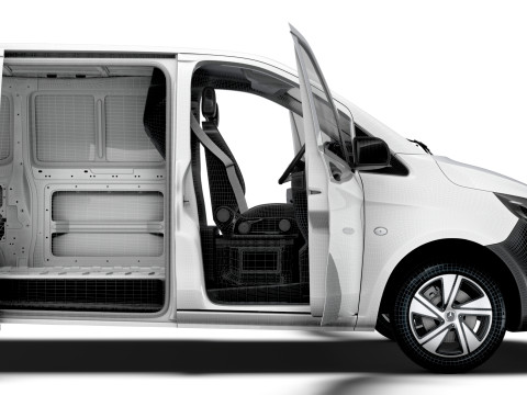 Mercedes Benz Vito L1 HQ Interior 2025 3D-Modell