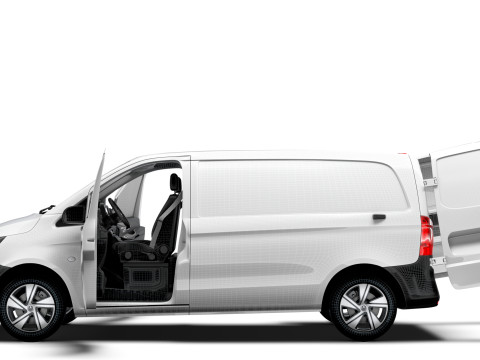 Mercedes Benz Vito L1 HQ Interior 2025 3D-Modell