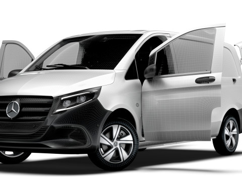 Mercedes Benz Vito L1 HQ Interior 2025 3D-Modell