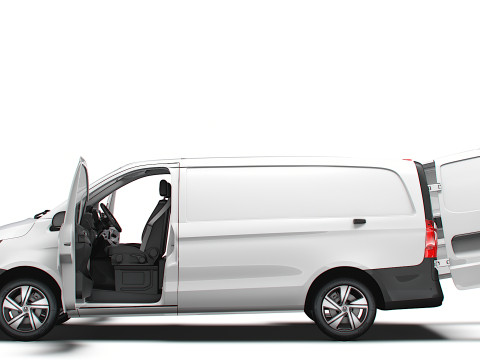 Mercedes Benz Vito L2 HQ Interior 2025 3D Model