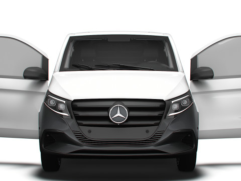 Mercedes Benz Vito L2 HQ Interior 2025 3D Model