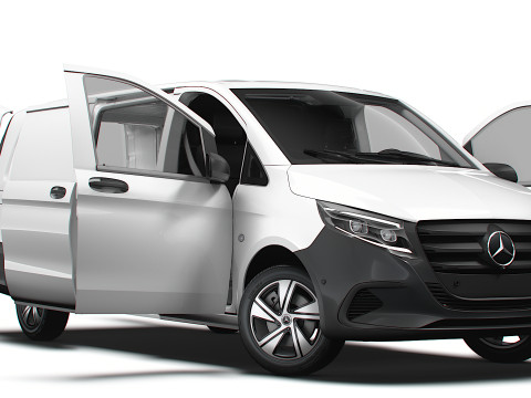 Mercedes Benz Vito L3 HQ Interior 2025 3D Model