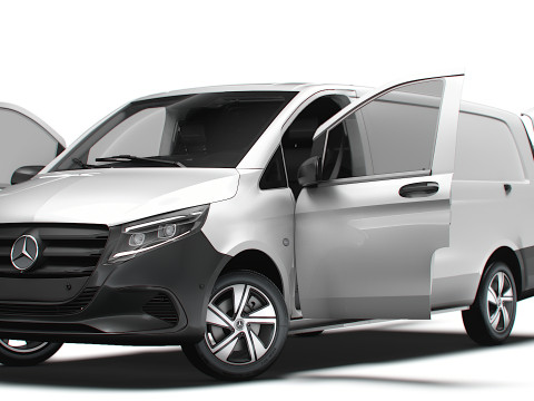 Mercedes Benz Vito L3 HQ Interior 2025 Model 3D