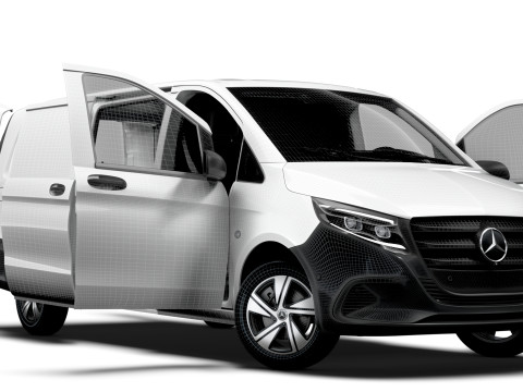 Mercedes Benz Vito L3 HQ Interior 2025 Model 3D