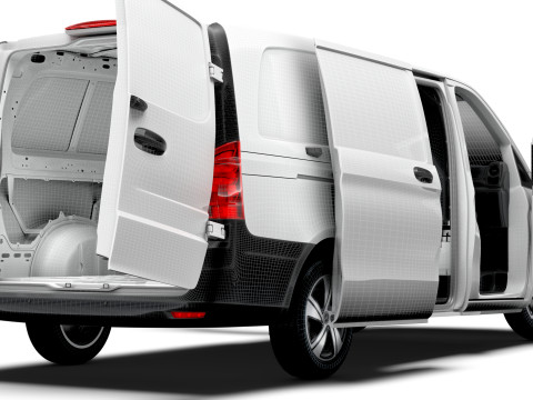 Mercedes Benz Vito L3 HQ Interior 2025 Model 3D
