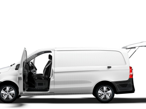 Mercedes Benz Vito Valve L2 HQ Interior 2024 3D Model