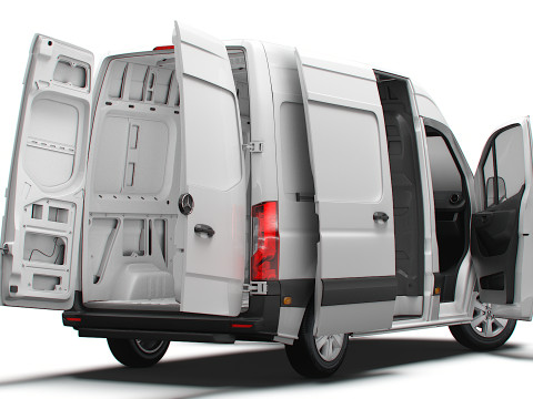 Mercedes Benz Sprinter L1H2 FWD HQ Interior 2025 3D 모델